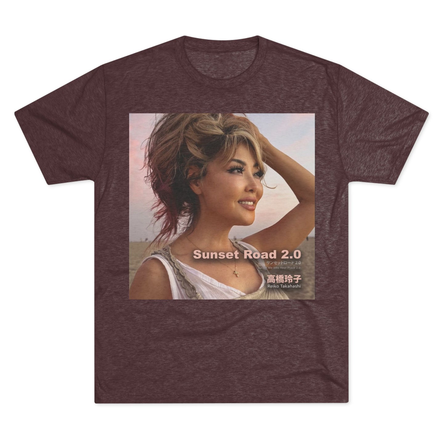 Official Sunset Road 2.0 Tee — Retro City Pop Portrait T-Shirt