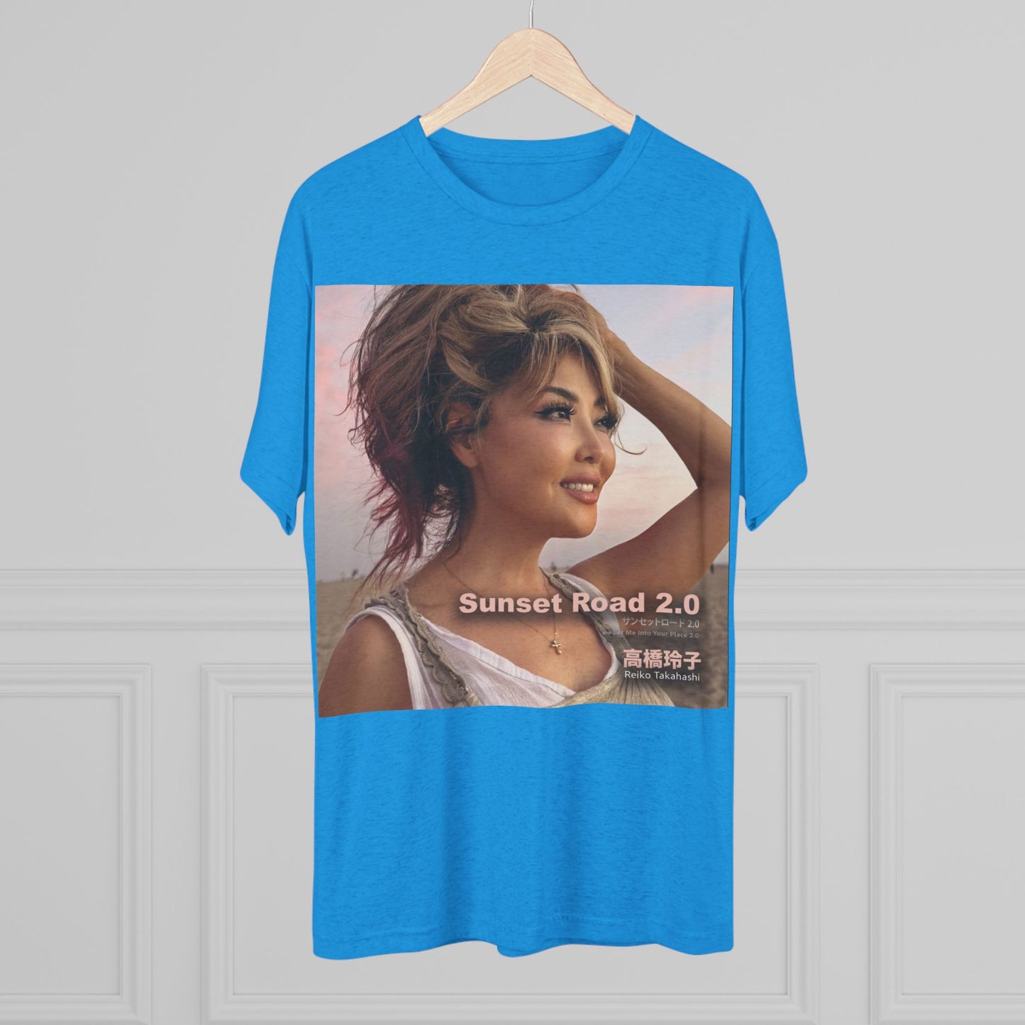 Official Sunset Road 2.0 Tee — Retro City Pop Portrait T-Shirt