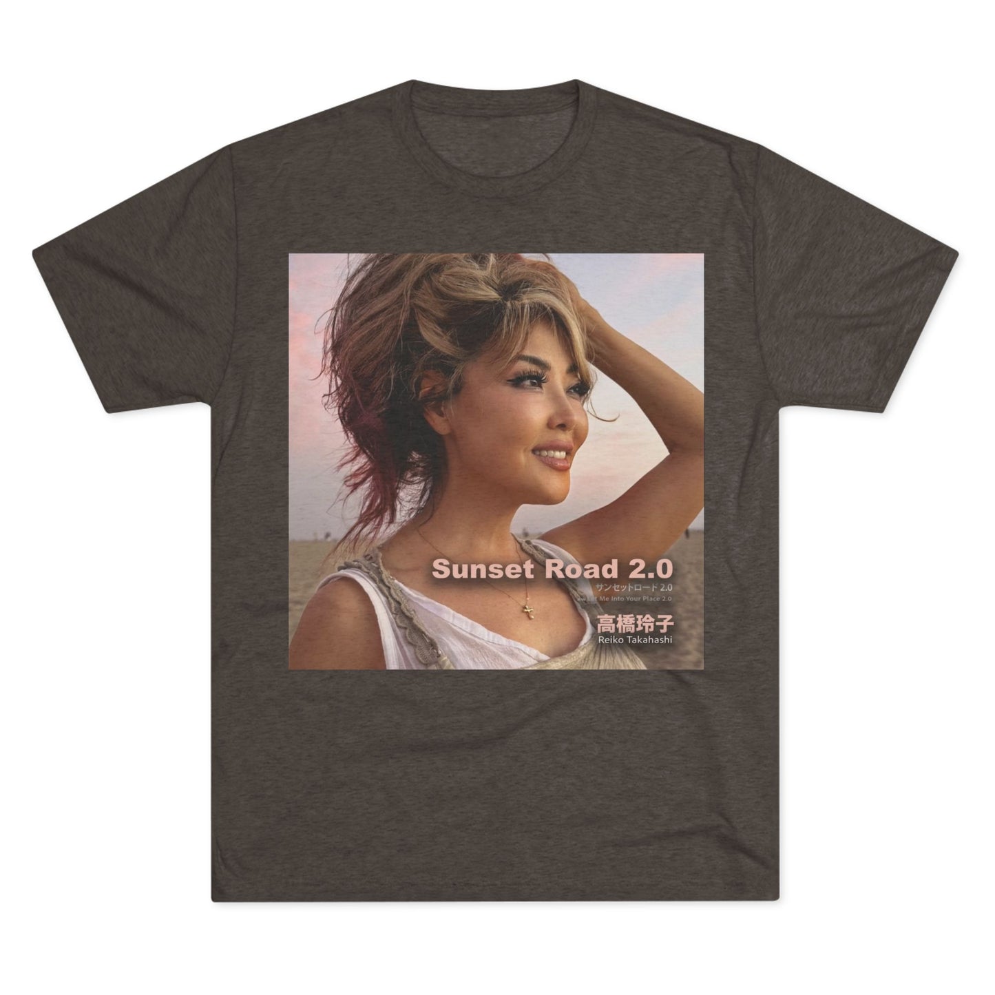 Official Sunset Road 2.0 Tee — Retro City Pop Portrait T-Shirt