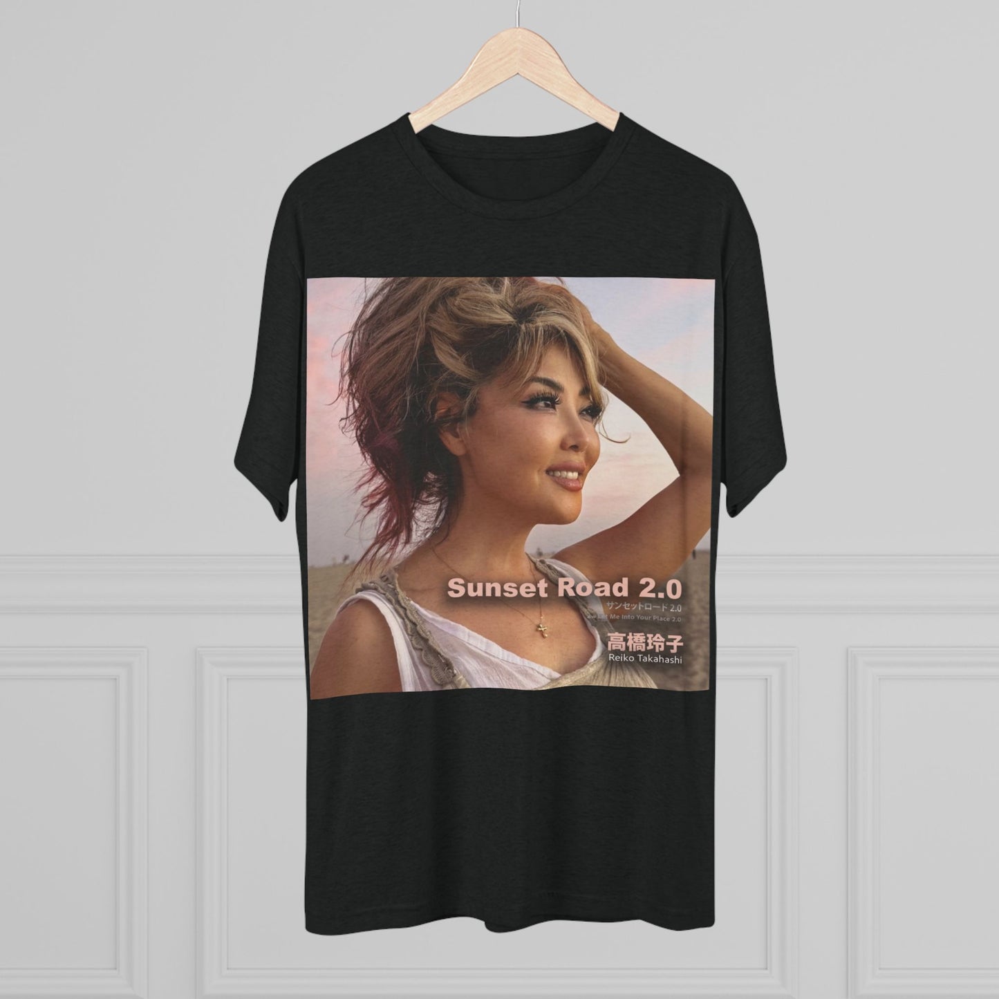 Official Sunset Road 2.0 Tee — Retro City Pop Portrait T-Shirt