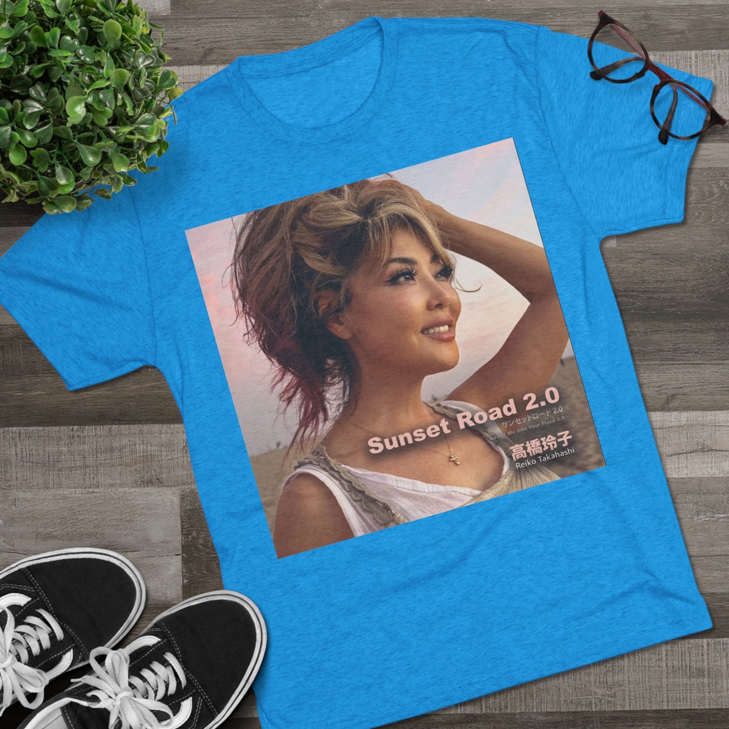 Official Sunset Road 2.0 Tee — Retro City Pop Portrait T-Shirt