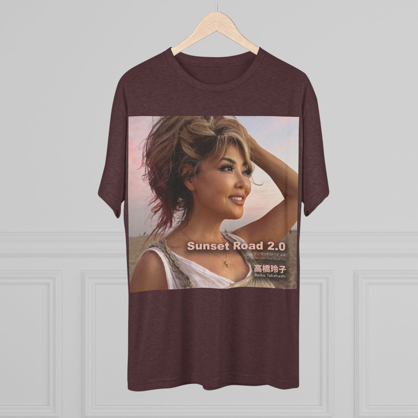 Official Sunset Road 2.0 Tee — Retro City Pop Portrait T-Shirt