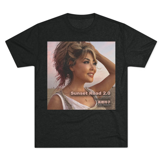Official Sunset Road 2.0 Tee — Retro City Pop Portrait T-Shirt