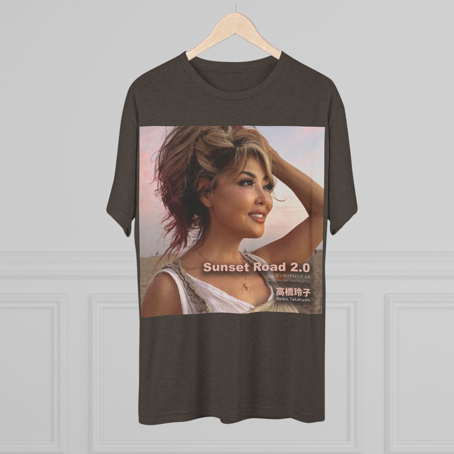 Official Sunset Road 2.0 Tee — Retro City Pop Portrait T-Shirt